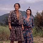 Toshirô Mifune and Mariko Okada in Samurai I: Musashi Miyamoto (1954)