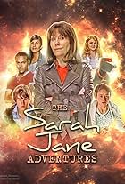 John Leeson, Elisabeth Sladen, Yasmin Paige, Daniel Anthony, Tommy Knight, Sinead Michael, and Anjli Mohindra in The Sarah Jane Adventures (2007)