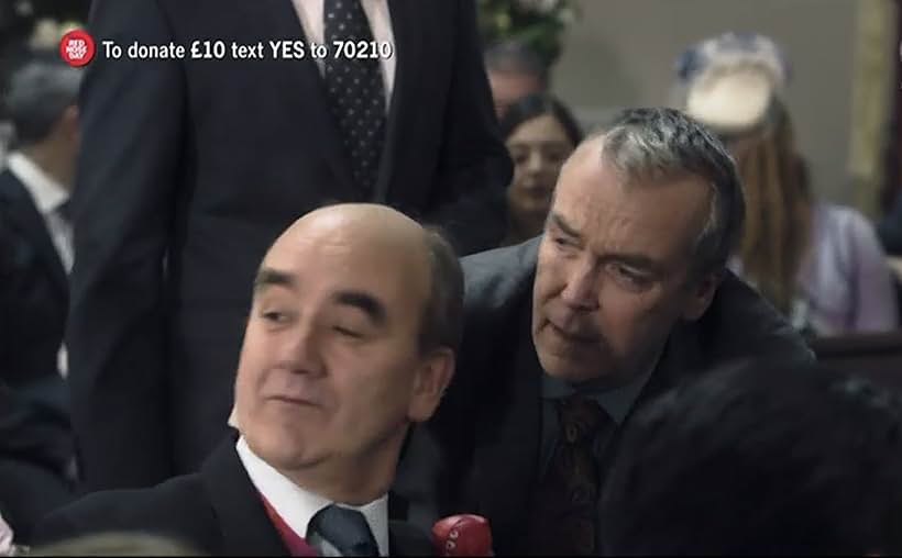 John Hannah and David Haig in One Red Nose and a Wedding (2019)