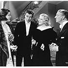 Jean Harlow, Robert Taylor, E.E. Clive, and Marla Shelton in Personal Property (1937)