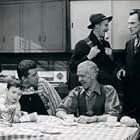 Amanda Alarie, Émile Genest, Paul Guèvremont, Doris Lussier, Jean-Louis Roux, and Pierre Valcour in La famille Plouffe (1953)