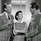 William Holden, David Niven, and Maggie McNamara in The Moon Is Blue (1953)