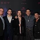 BEVERLY HILLS, CA - DECEMBER 07: Ted Robbins, Javier Lovato, Eddie Alcazar, Gabriel Luna, and Matthew Krul arrive at the Screening Of 'Perfect' at The WGA Theater on December 7, 2018 in Beverly Hills, California.