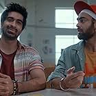 Keshav Sadhna and Manjot Singh in College Romance (2018)