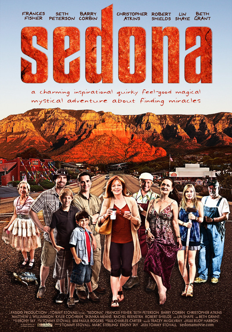 Christopher Atkins, Frances Fisher, Lin Shaye, Kylee Cochran, Barry Corbin, Beth Grant, Seth Peterson, Matthew J. Williamson, Tommy Stovall, Trevor Stovall, and Rand Schwenke in Sedona (2011)