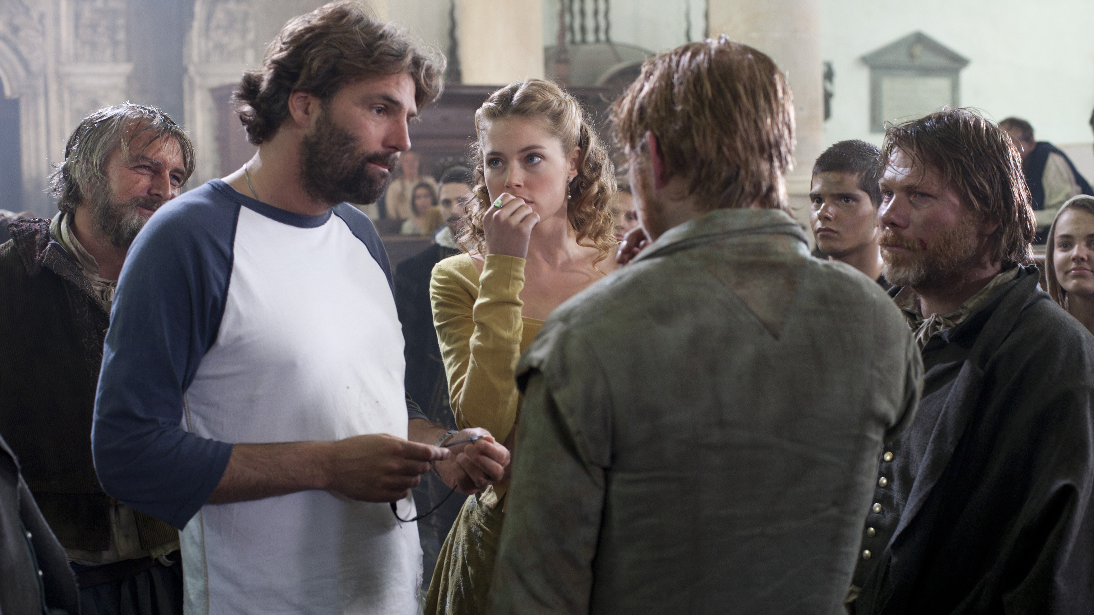 Reinout Oerlemans, Victor Reinier, Doutzen Kroes, and Robert de Hoog in Nova Zembla (2011)