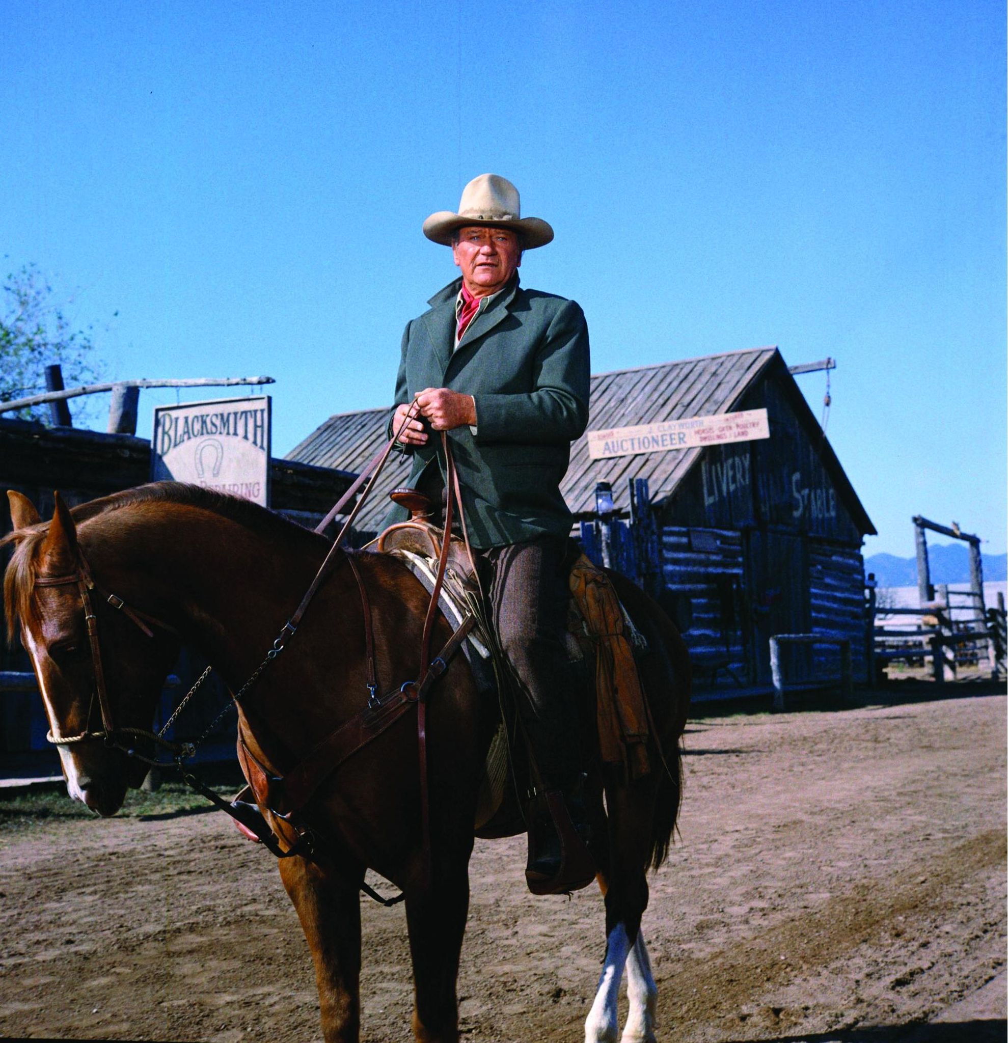 John Wayne in The Cowboys (1972)