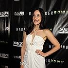 Camille Balsamo attends the premiere of HARBINGER DOWN.