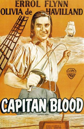 Errol Flynn in Captain Blood (1935)