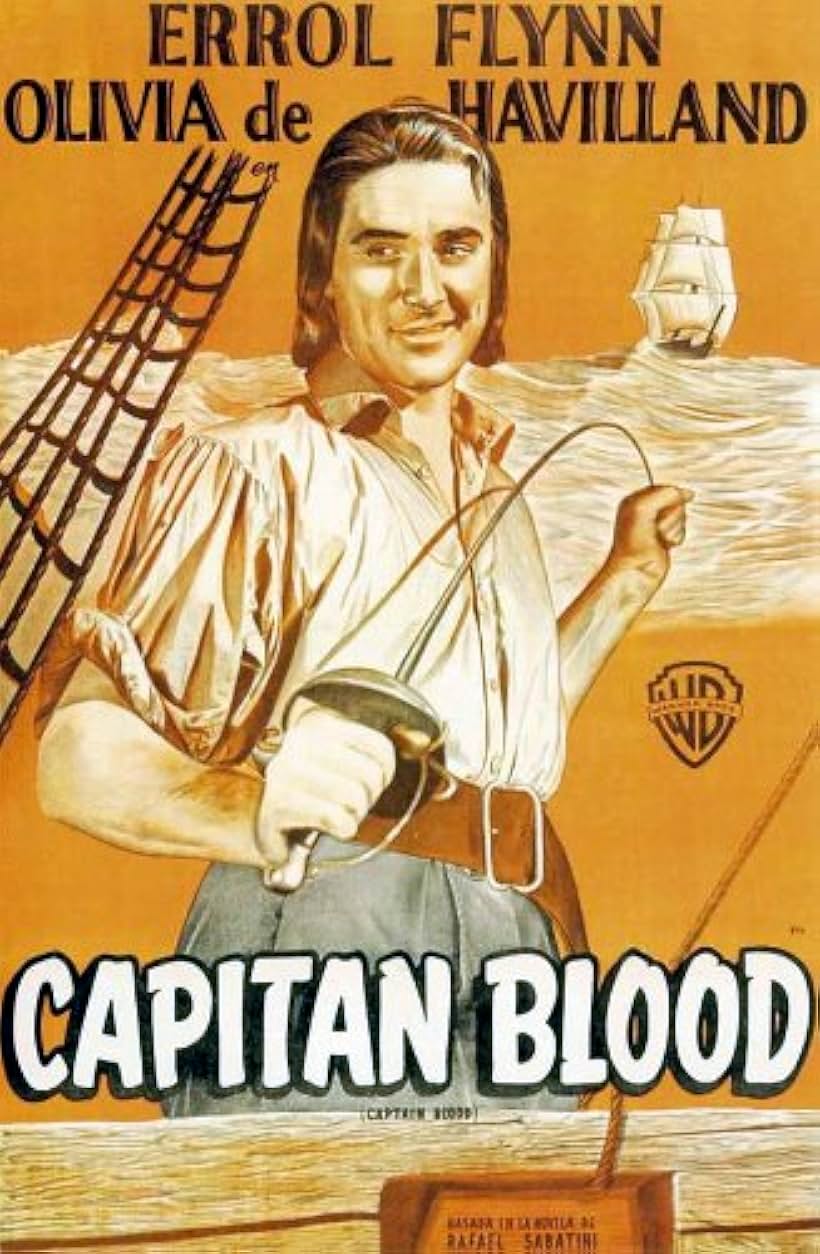 Errol Flynn in Captain Blood (1935)