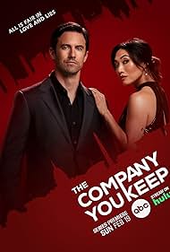 Milo Ventimiglia and Catherine Haena Kim in The Company You Keep (2023)