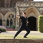 Danila Kozlovskiy and Zoey Deutch in Vampire Academy (2014)