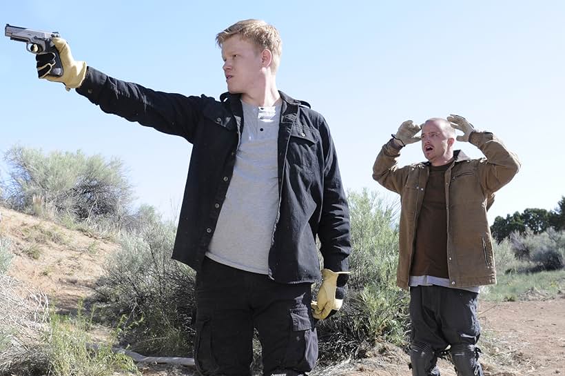 Aaron Paul and Jesse Plemons in Breaking Bad (2008)