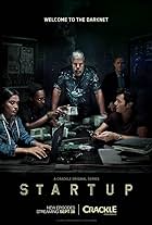 Ron Perlman, Adam Brody, Martin Freeman, Edi Gathegi, and Otmara Marrero in StartUp (2016)