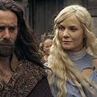 James Callis and Laura Harris in Merlin and the Book of Beasts (2009)