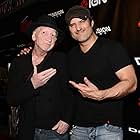 Robert Rodriguez and Frank Miller at an event for Sin City: A Dame to Kill For (2014)