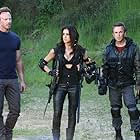 Frankie Muniz, Ian Ziering, and Cassandra Scerbo in Sharknado 3: Oh Hell No! (2015)