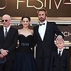 Jacques Audiard, Marion Cotillard, Matthias Schoenaerts, and Armand Verdure at an event for Rust and Bone (2012)