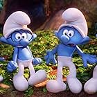 Joe Manganiello, Demi Lovato, Jack McBrayer, and Danny Pudi in Smurfs: The Lost Village (2017)