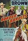 Johnny Mack Brown and Raymond Hatton in Border Bandits (1946)