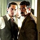 Antonio Banderas and Jorge Jimenez in And Starring Pancho Villa as Himself (2003)