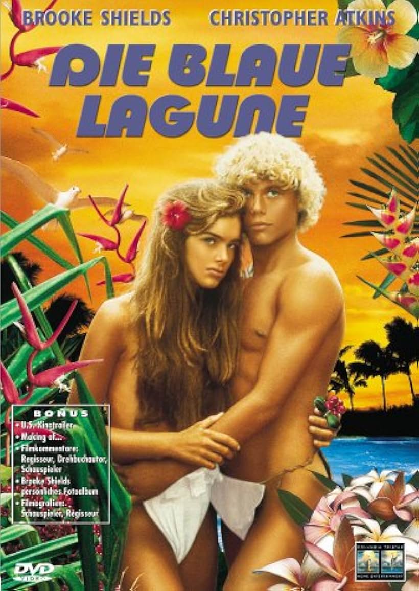 Brooke Shields and Christopher Atkins in The Blue Lagoon (1980)