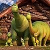 Frances McDormand, Jeffrey Wright, Ryan Teeple, Maleah Nipay-Padilla, and Jack McGraw in The Good Dinosaur (2015)