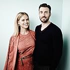 Chris Evans and Alice Eve at an event for Before We Go (2014)