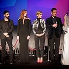 Dickie Beau, Ray Panthaki, Eleanor Tomlinson, Denise Gough, Dominic West & Keira Knightley at London Film Festival 2018 UK Premier of ‘Colette’