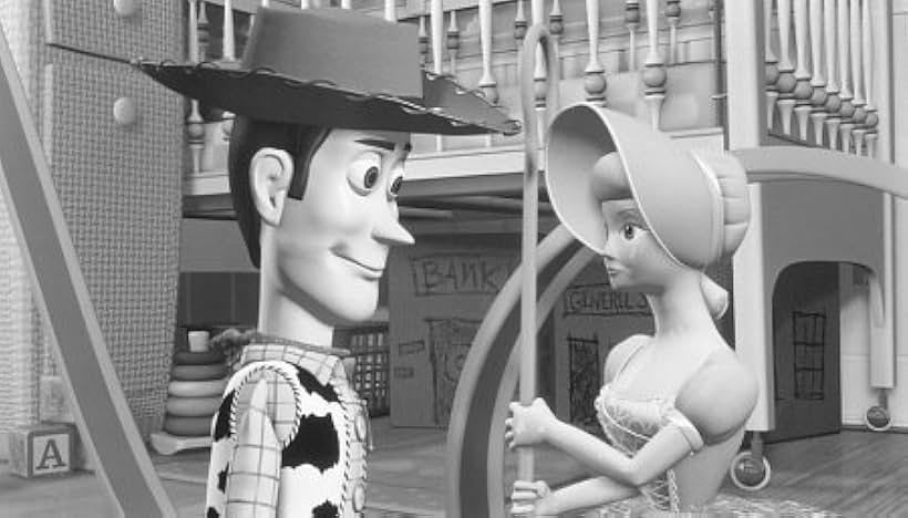 Tom Hanks and Annie Potts in Toy Story (1995)