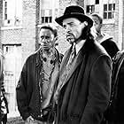 Ice Cube, Ice-T, Tom Lister Jr., Stoney Jackson, and De'voreaux White in Trespass (1992)