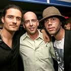 Orlando Bloom, Bob Yari, and Frank E. Flowers at an event for Haven (2004)