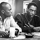 Mekhi Phifer and Isaiah Washington in Clockers (1995)