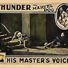 George Hackathorne and Thunder the Dog in His Master's Voice (1925)