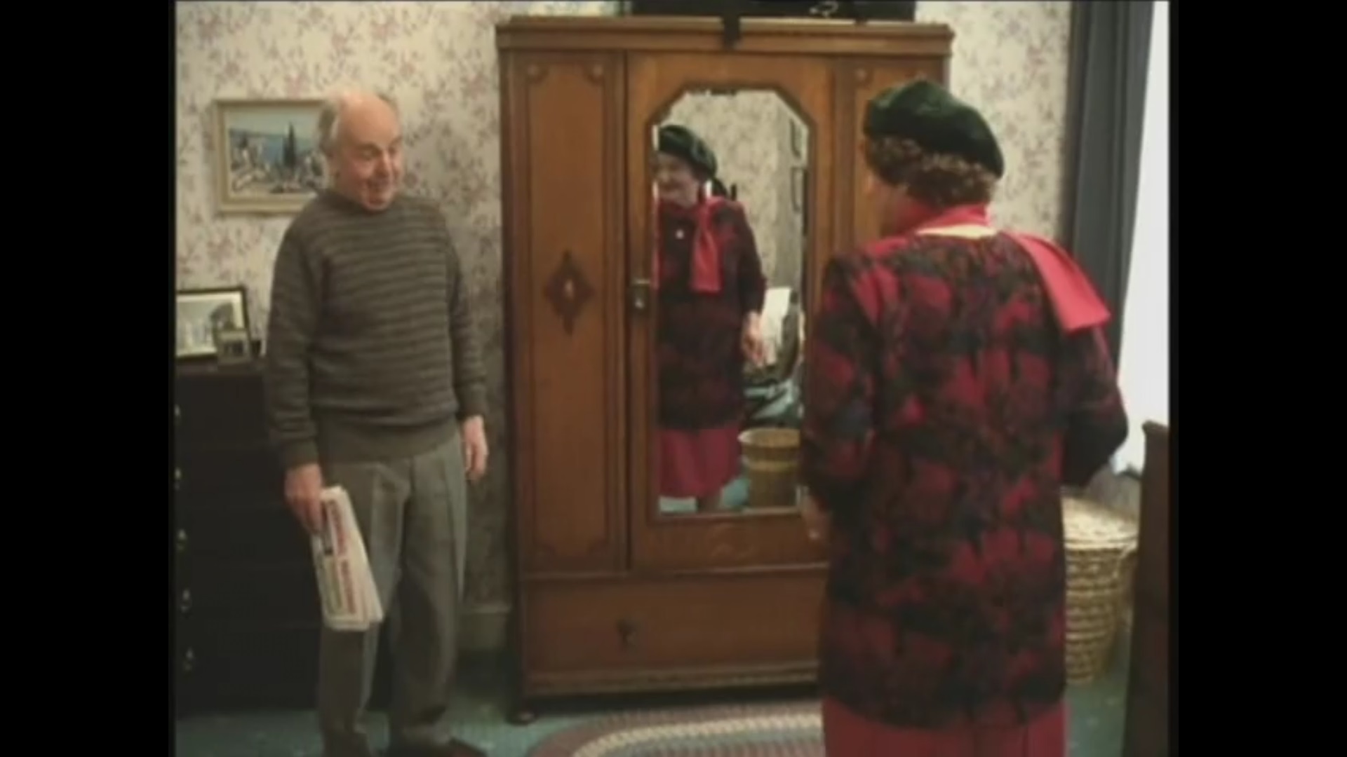 Derek Benfield and Patricia Routledge in Hetty Wainthropp Investigates (1996)