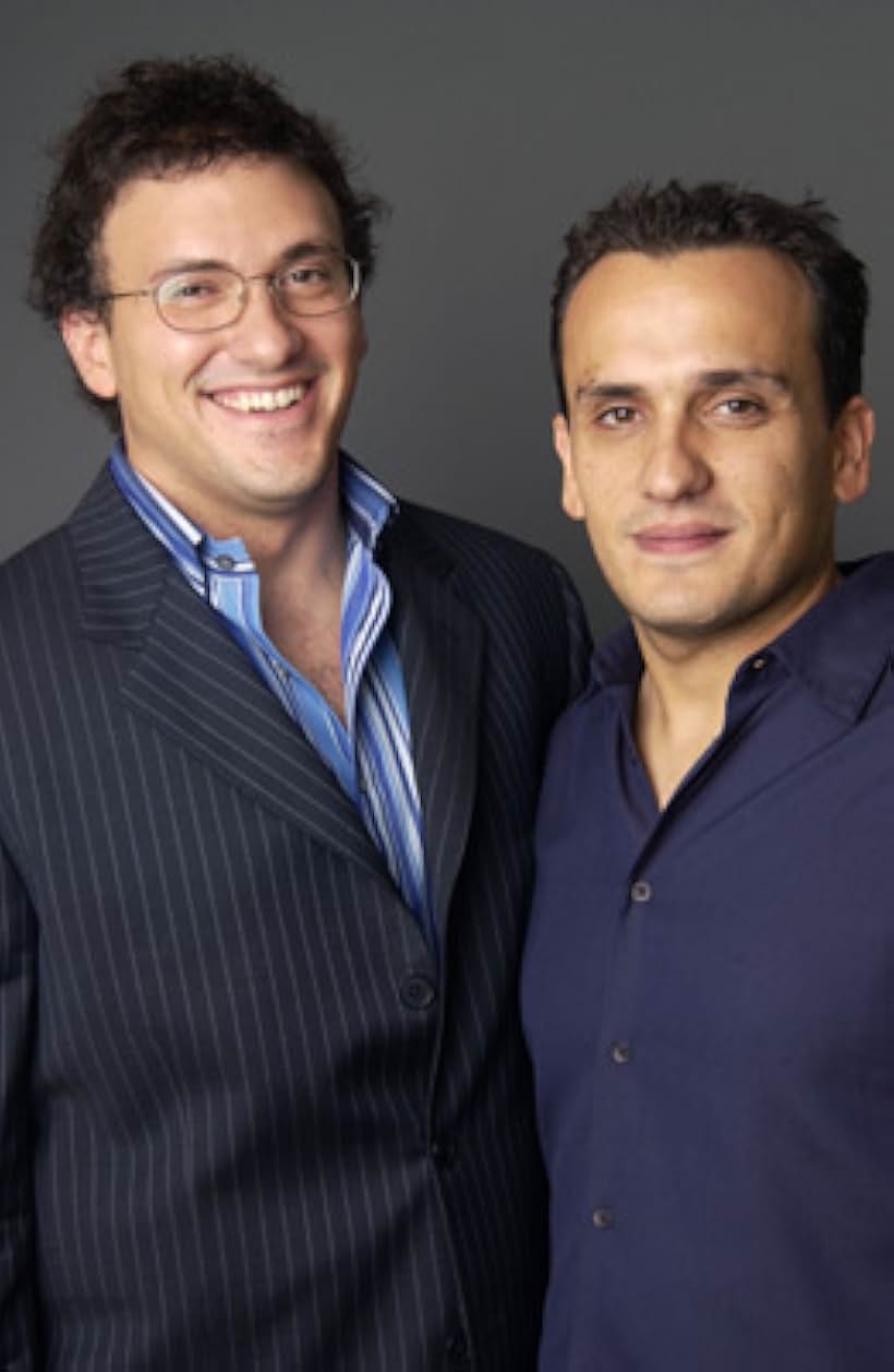 Anthony Russo and Joe Russo at an event for Welcome to Collinwood (2002)