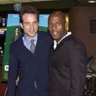 Romany Malco and Jesse Peretz at an event for The Château (2001)