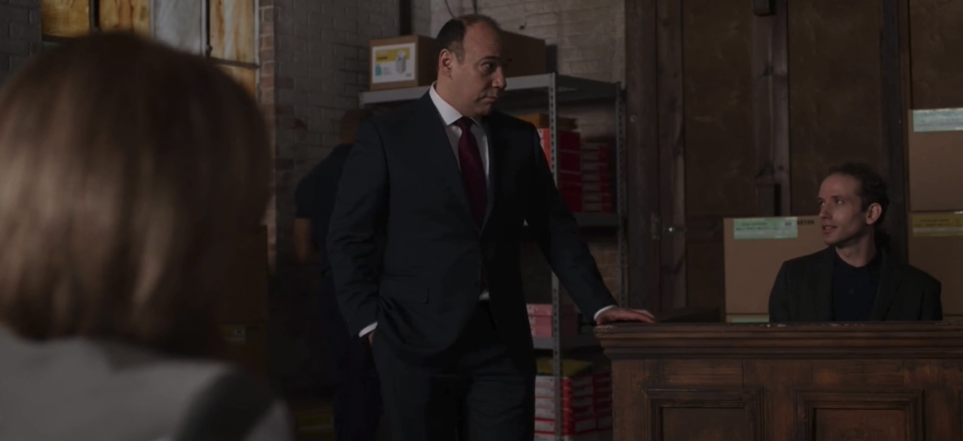 David Rosenberg and Danny Burstein in THE GOOD FIGHT on Paramount +