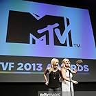 Julia Mattison and Sydney Nikols receive the 2013 MTV Comedy Development Deal at the New York Television Festival for their pilot "How to Live Like a Lady"