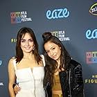 Ana de la Reguera and Izabella Alvarez at the DTLA Film Festival for the screening of their film Collisions