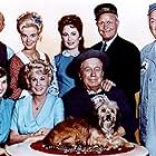 Bea Benaderet, Edgar Buchanan, Smiley Burnette, Frank Cady, Rufe Davis, Linda Henning, Gunilla Hutton, Lori Saunders, and Higgins in Petticoat Junction (1963)