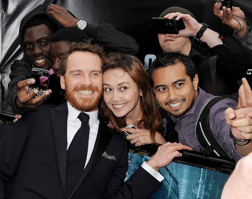 Michael Fassbender at an event for Prometheus (2012)