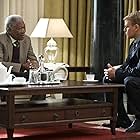 Morgan Freeman and Matt Damon in Invictus (2009)