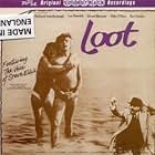 Richard Attenborough, Hywel Bennett, and Roy Holder in Loot (1970)