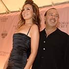 Tommy Mottola and Thalía