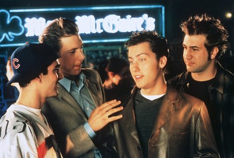 Lance Bass, Joey Fatone, and Justin Timberlake in On the Line (2001)