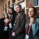 Audrey Ewell, Nina Krstic, Aaron Aites, and Lucian Read at an event for 99%: The Occupy Wall Street Collaborative Film (2013)