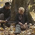 Noel Fisher and Boyd Holbrook in Hatfields & McCoys (2012)