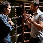 Hugh Jackman and Shawn Levy in Real Steel (2011)