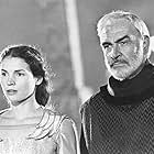 Sean Connery and Julia Ormond in First Knight (1995)